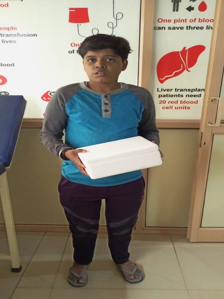 Adopted Thalassemic child by APNA BLOOD BANK